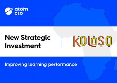 Atom CTO invests in Sub-Saharan EdTech Koloso